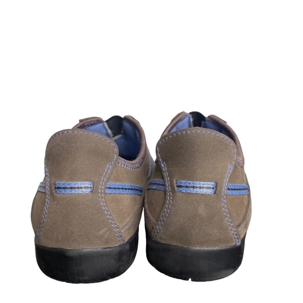 Clarks Leather Bellevue Cedar Brown Slip On Loafers 8.5 - Picture 4 of 6